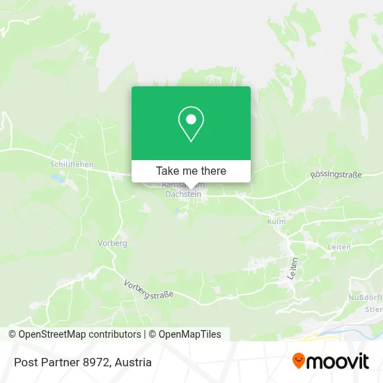 Post Partner 8972 map