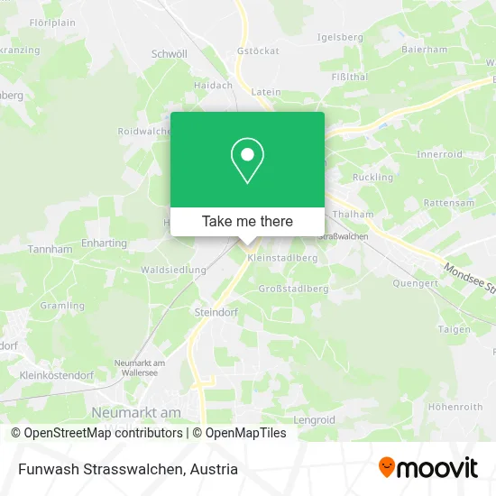 Funwash Strasswalchen map