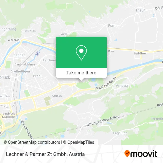 Lechner & Partner Zt Gmbh map