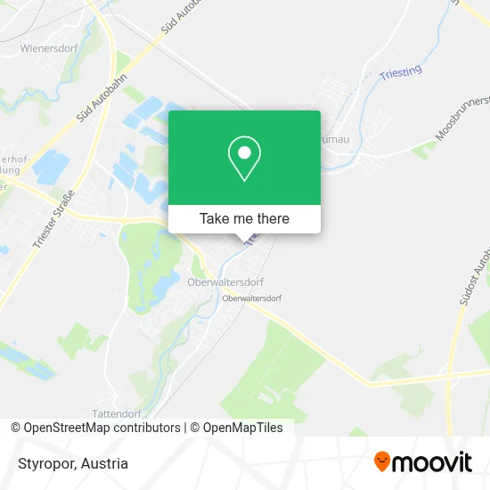 Styropor map