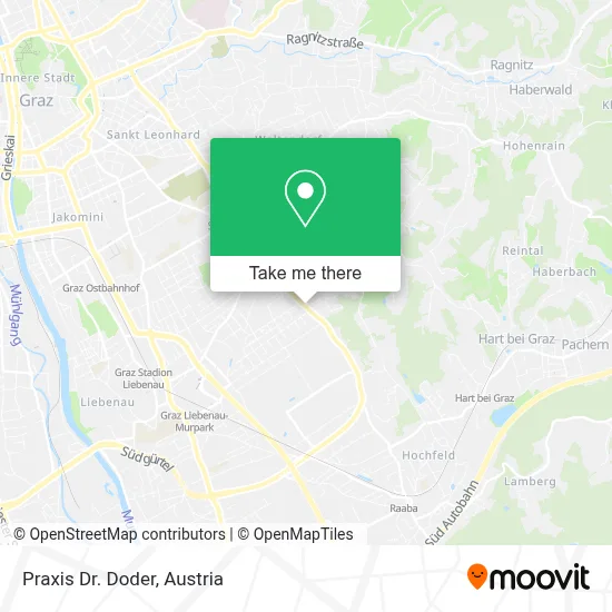 Praxis Dr. Doder map