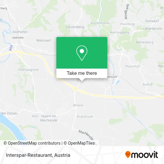 Interspar-Restaurant map