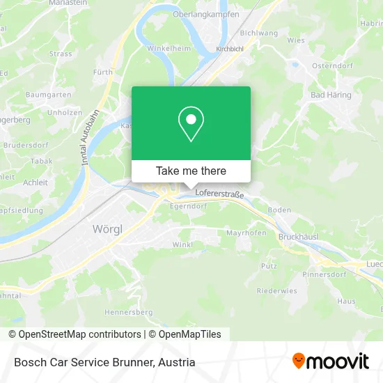 Bosch Car Service Brunner map