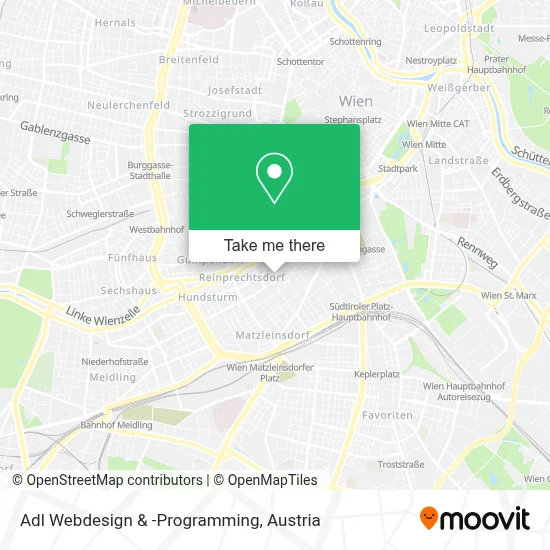 Adl Webdesign & -Programming map