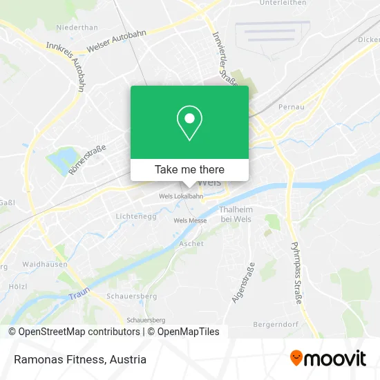 Ramonas Fitness map