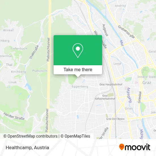 Healthcamp map