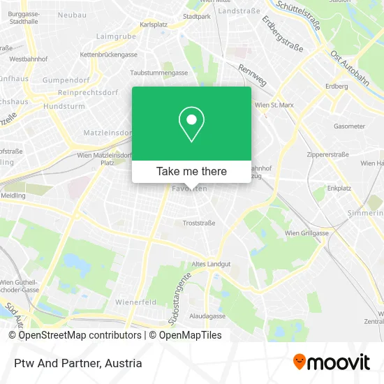 Ptw And Partner map