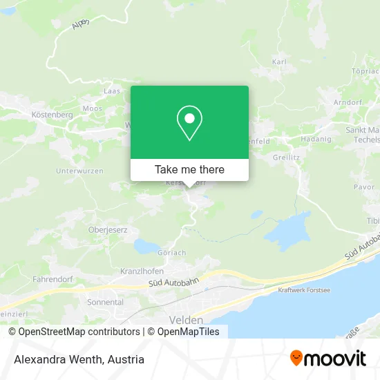 Alexandra Wenth map