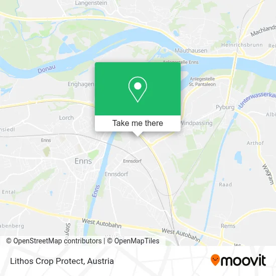 Lithos Crop Protect map