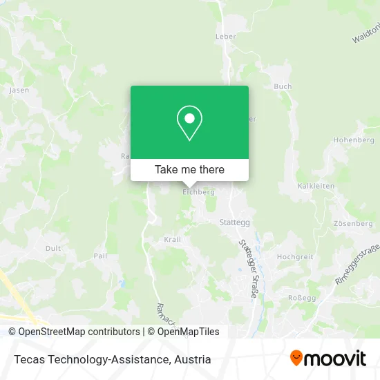 Tecas Technology-Assistance map