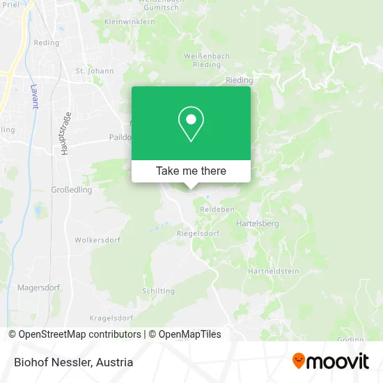 Biohof Nessler map