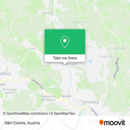 R&H Events map