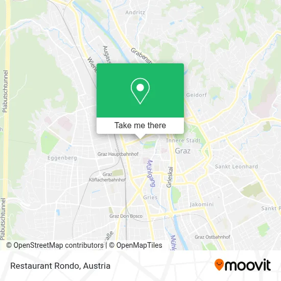 Restaurant Rondo map