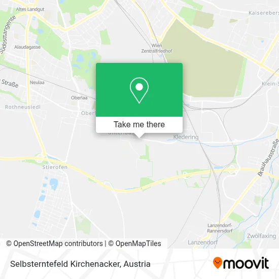 Selbsterntefeld Kirchenacker map
