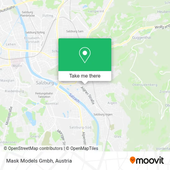 Mask Models Gmbh map