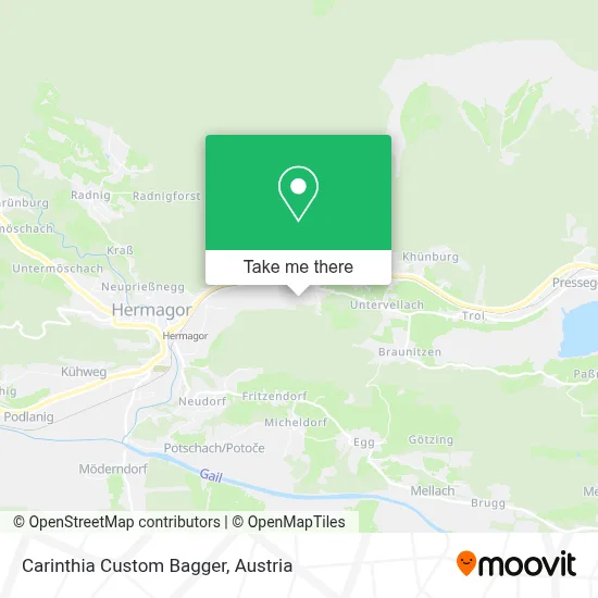Carinthia Custom Bagger map