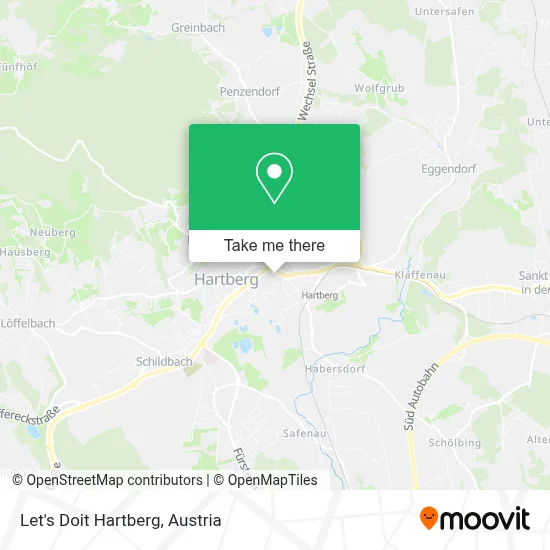 Let's Doit Hartberg map