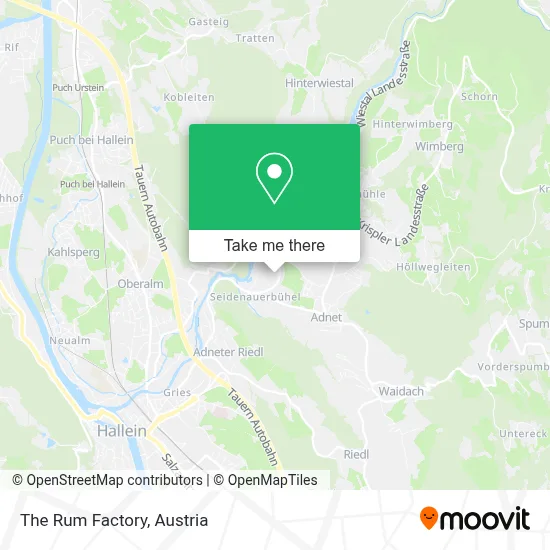The Rum Factory map