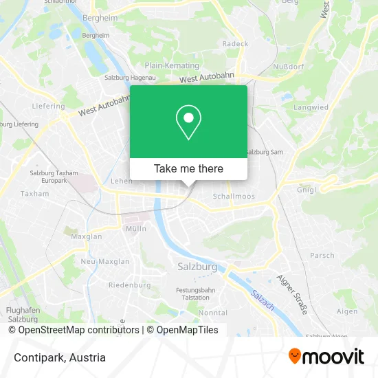 Contipark map