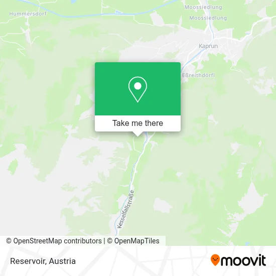 Stausee map