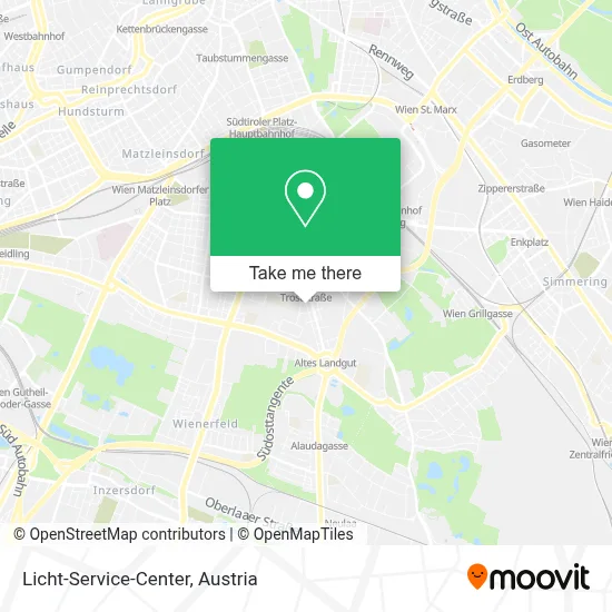 Licht-Service-Center map