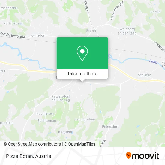 Pizza Botan map