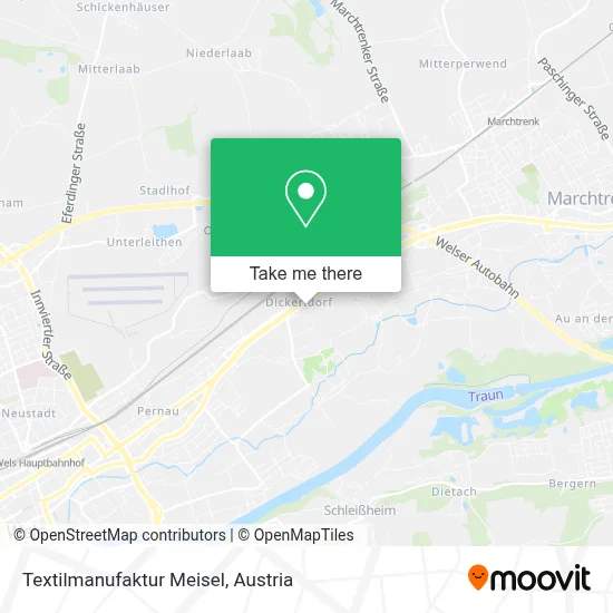 Textilmanufaktur Meisel map