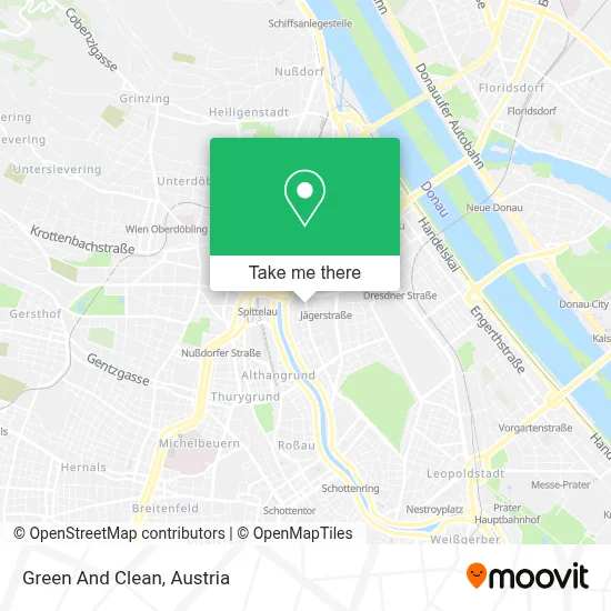 Green And Clean map