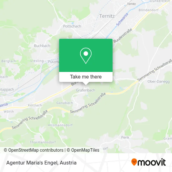 Agentur Maria's Engel map