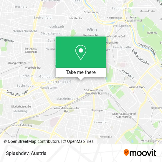 Splashdev map