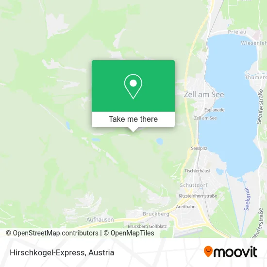 Hirschkogel-Express map