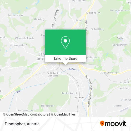 Prontophot map