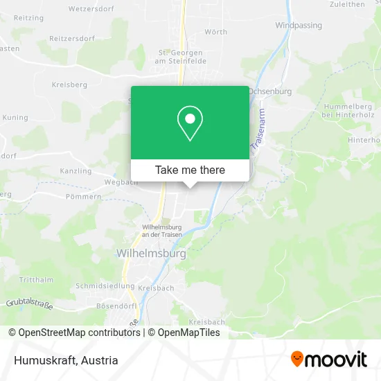 Humuskraft map