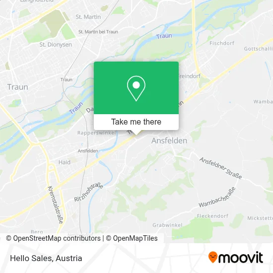 Hello Sales map