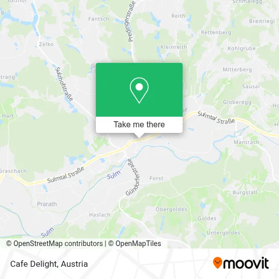 Cafe Delight map