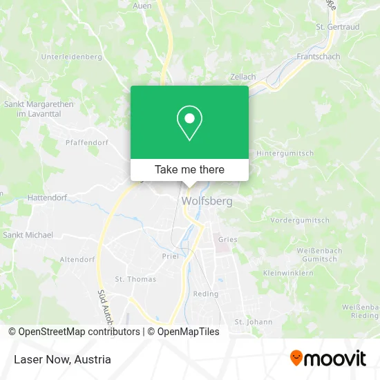 Laser Now map