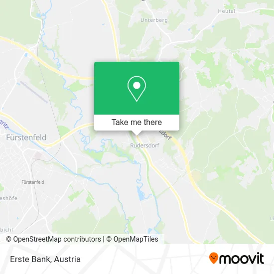 Erste Bank map