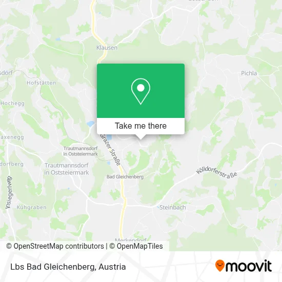 Lbs Bad Gleichenberg map