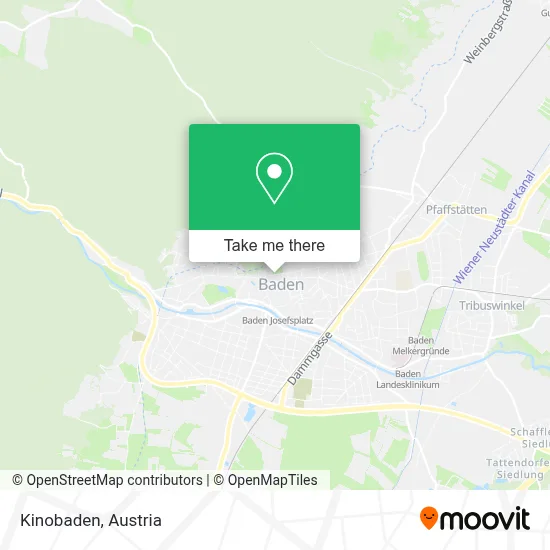 Kinobaden map