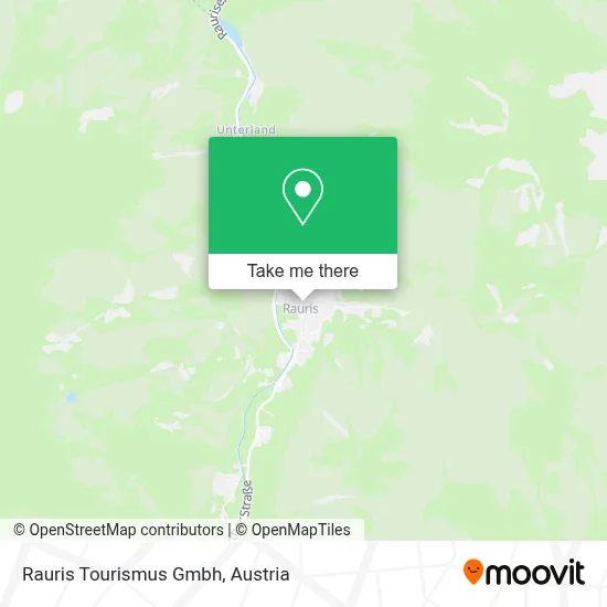 Rauris Tourismus Gmbh map