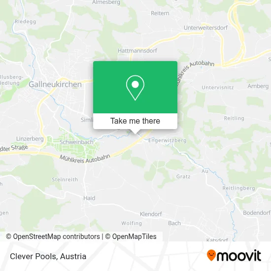 Clever Pools map