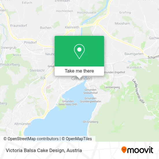 Victoria Balsa Cake Design map