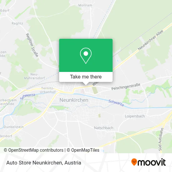 Auto Store Neunkirchen map