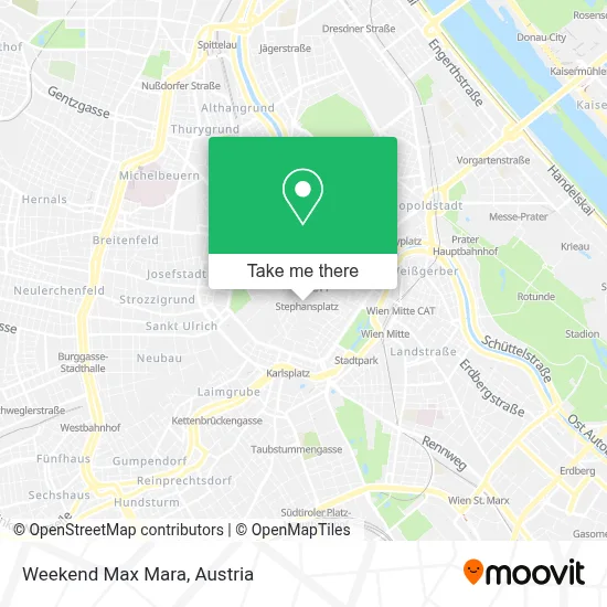 Weekend Max Mara map