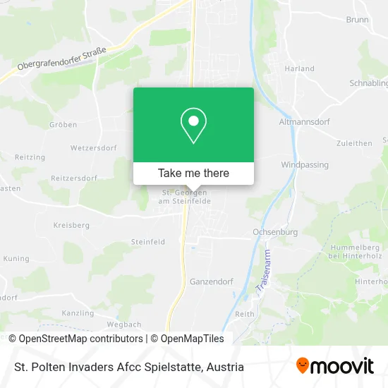 St. Polten Invaders Afcc Spielstatte map