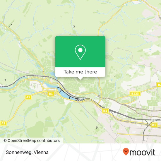 Sonnenweg map