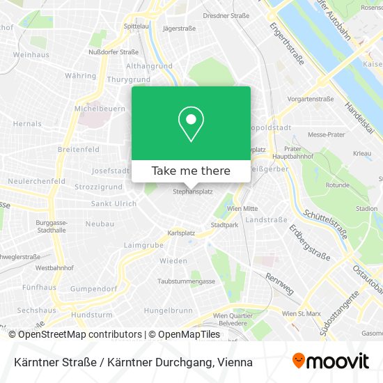 Kärntner Straße / Kärntner Durchgang map