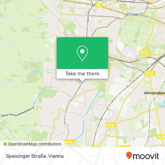 Speisinger Straße map