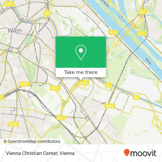 Vienna Christian Center map
