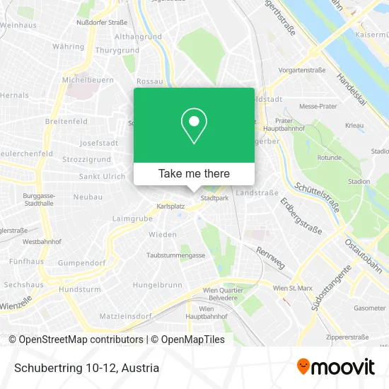 Schubertring 10-12 map